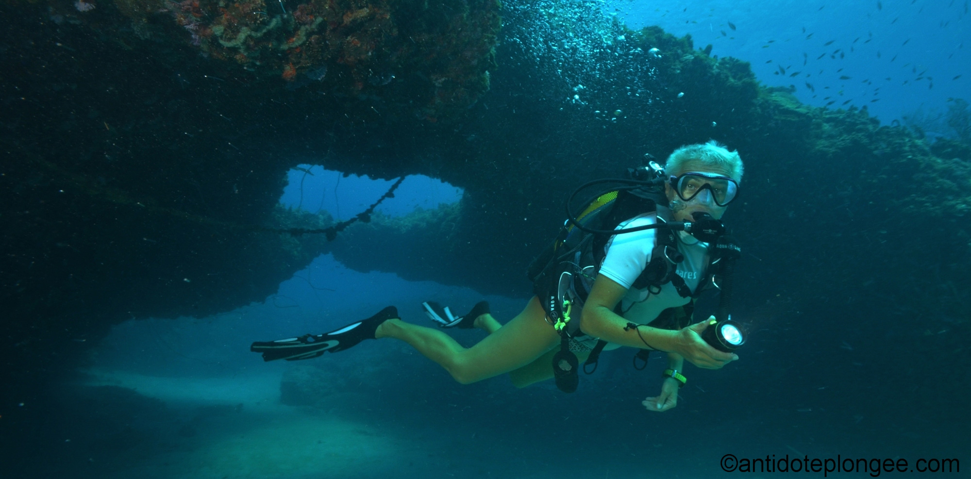 antidote, centre de plongée sous-marine et de randonnée palmée Offer Antidote - Plongée exploration