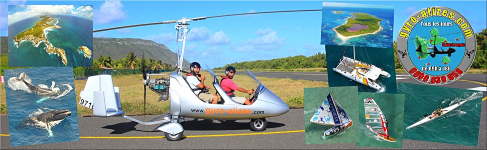 Gyro-Alizés Offer Gyro-Alizés - survol de la Guadeloupe en Gyrocoptère