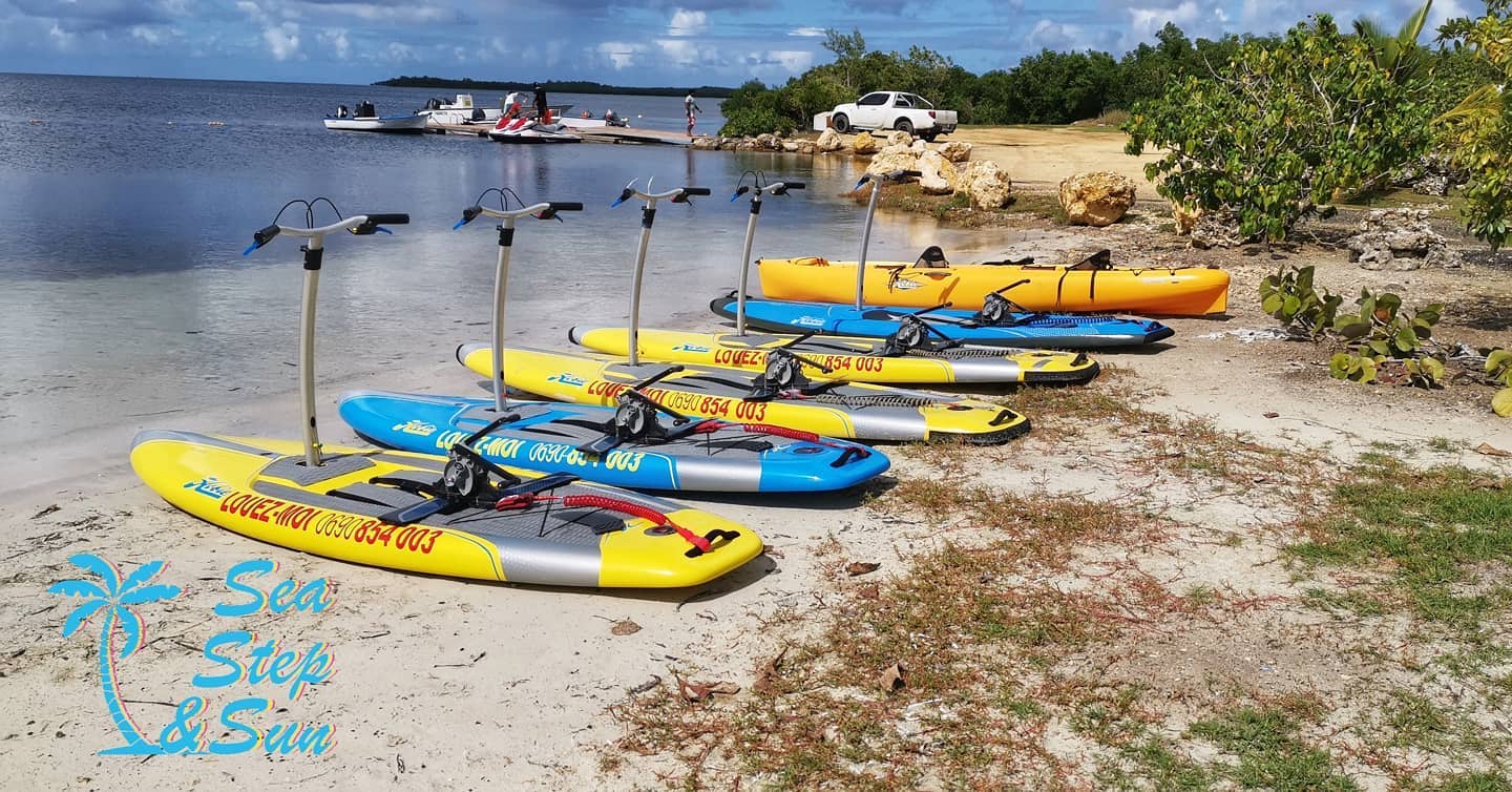 Activité Sea Step & Sun offer Step paddle rental image