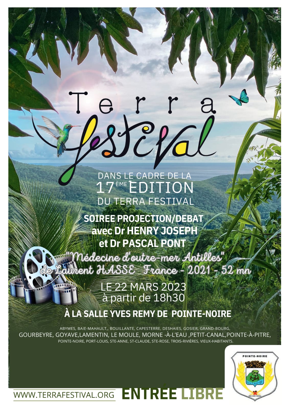 Terra Festival | Dr Henri Joseh | Plantes médicinales Guadeloupe | Médecine d'outre-mer | Laurent Hasse | Conférence Guadeloupe | Evenements Guadeloupe 
