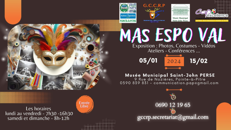 Mas Espo Val | Exposition Carnaval | Carnaval Guadeloupe | Exposition Mas | Mas Expo Val | Exposition Mas Carnaval