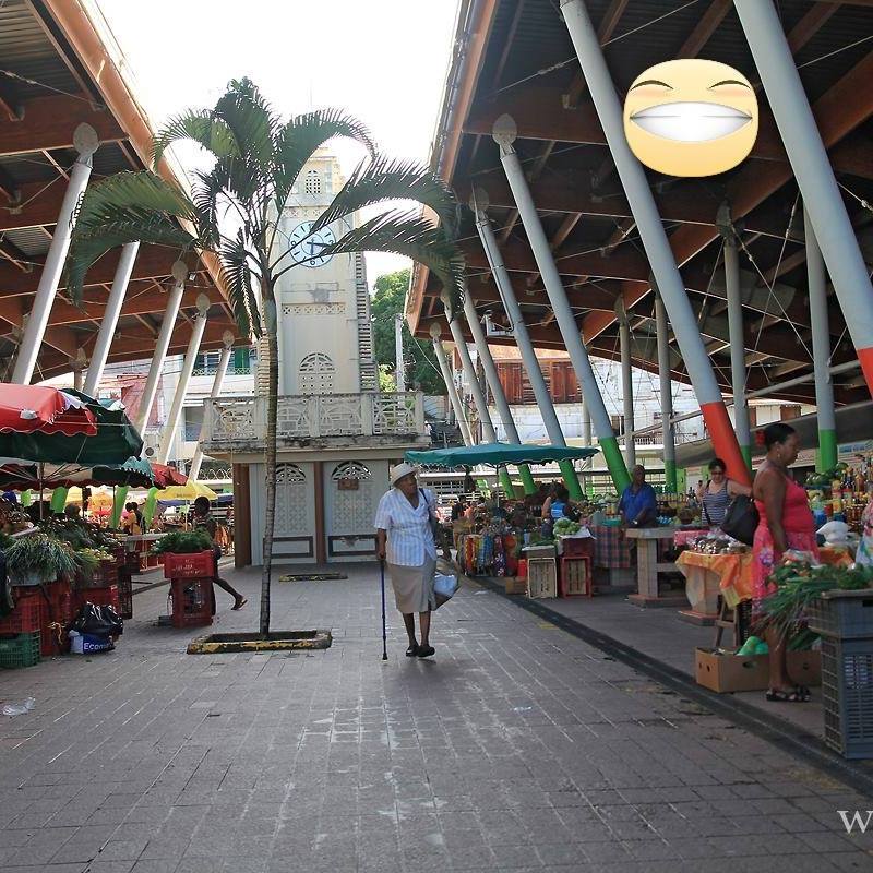 Covered market of Basse-Terre Offer The market of Basse-Terre